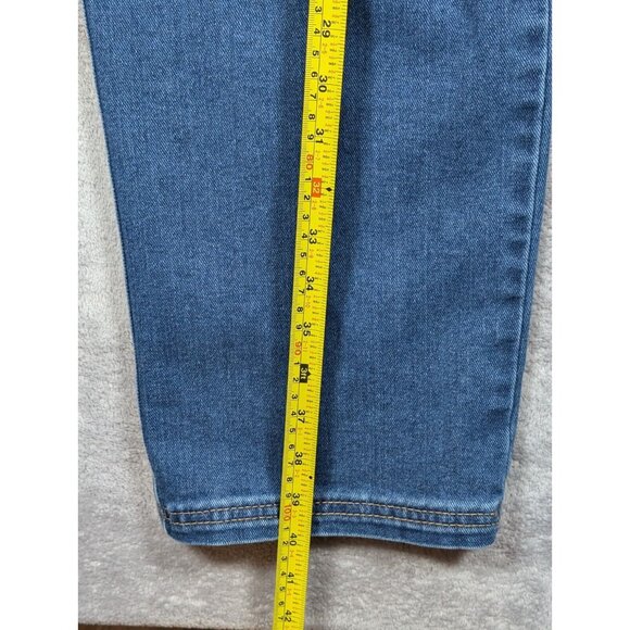 Knox Rose Jeans Womens Size XXL Denim Elastic Waist High Rise Straight Leg - Picture 6 of 11